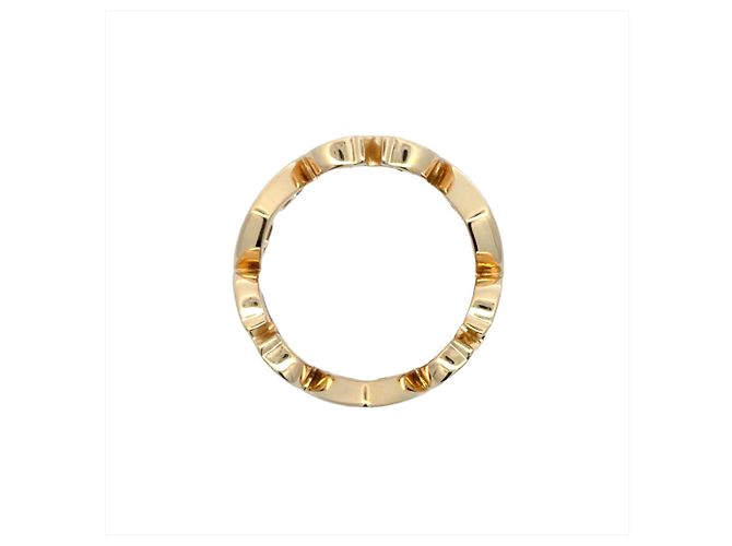 Anello Cartier C Heart Band in oro giallo 18K - vista 6