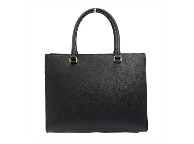 Borsa a tracolla in pelle Saffiano Prada Nero - vista 2