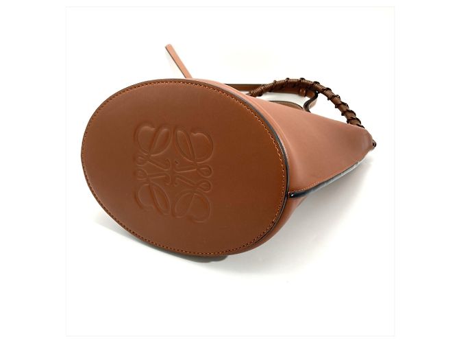 Loewe Gate Bucket Schultertasche Braun - Ansicht 4