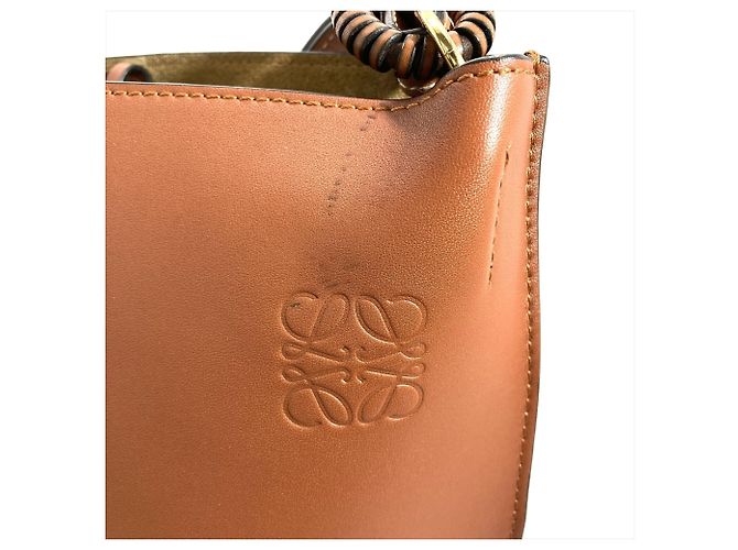 Loewe Gate Bucket Schultertasche Braun - Ansicht 7