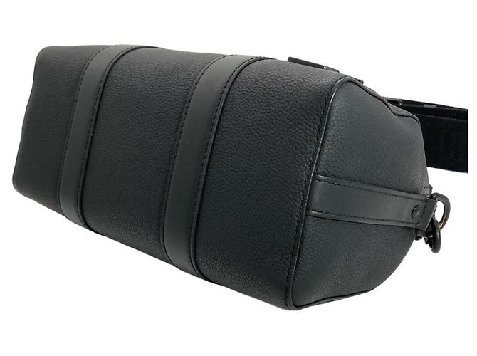 Borsa a tracolla Louis Vuitton City Keepall Nero - vista 4