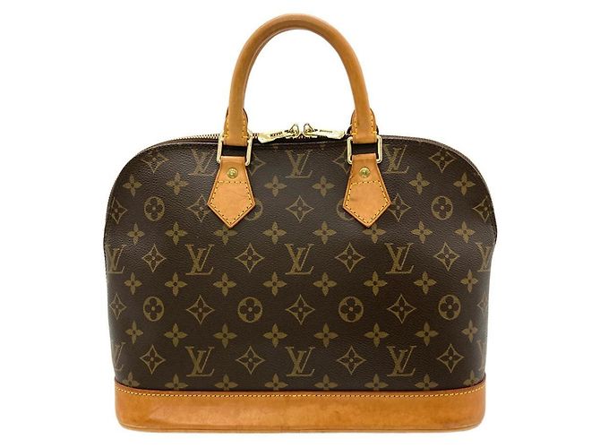 Borsa Louis Vuitton Alma Marrone - vista 2