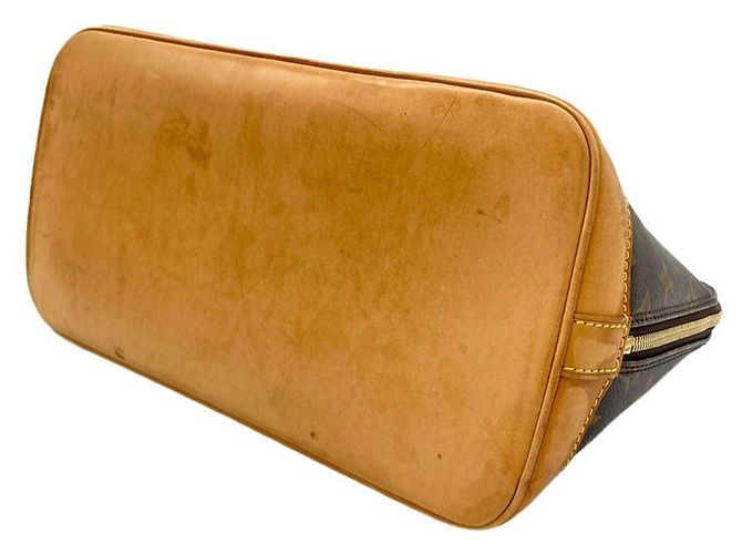 Borsa Louis Vuitton Alma Marrone - vista 4