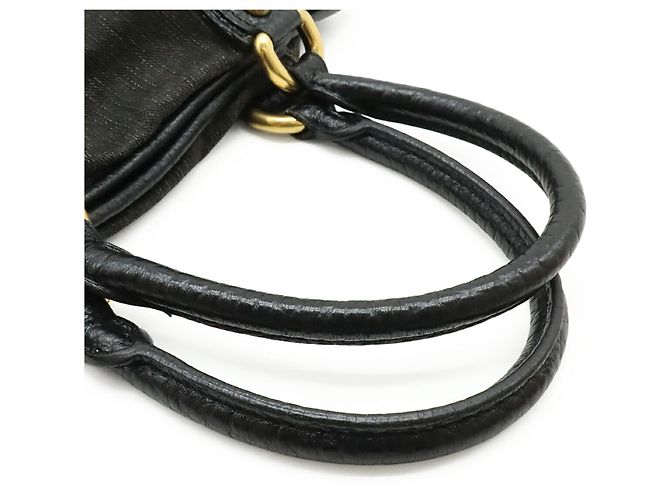 Borsa Tote Louis Vuitton Monogram Denim Neo Cabby MM Nero - vista 5