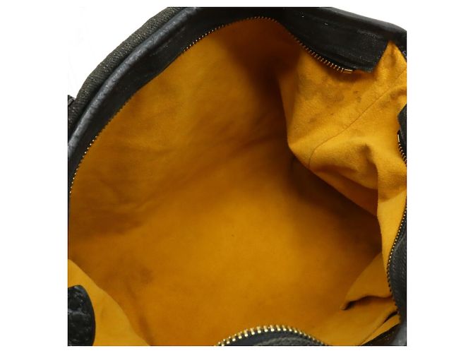 Borsa Tote Louis Vuitton Monogram Denim Neo Cabby MM Nero - vista 7