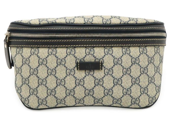 Pochette Gucci GG Imprimé Blu Navy - vista 2
