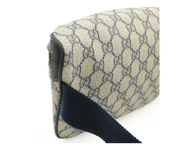 Pochette Gucci GG Imprimé Blu Navy - vista 5
