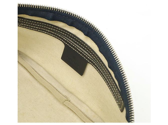 Pochette Gucci GG Imprimé Blu Navy - vista 8