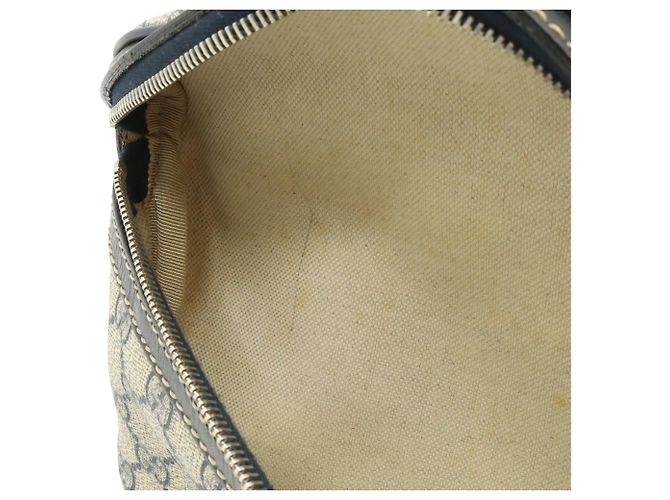 Pochette Gucci GG Imprimé Blu Navy - vista 9