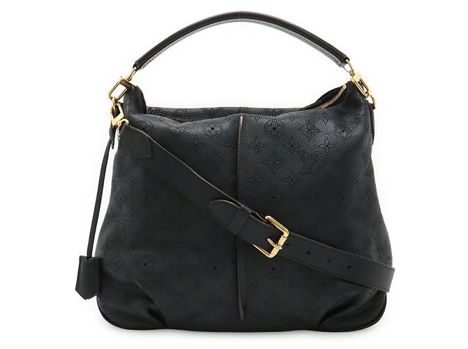 Borsa Louis Vuitton Mahina Selene PM in Noir Nero - vista 2