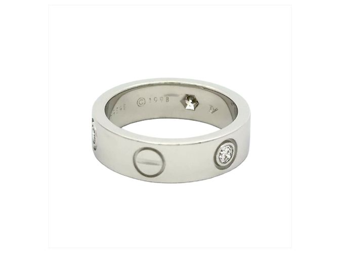 Cartier 3-Diamond Love Ring - Ansicht 4