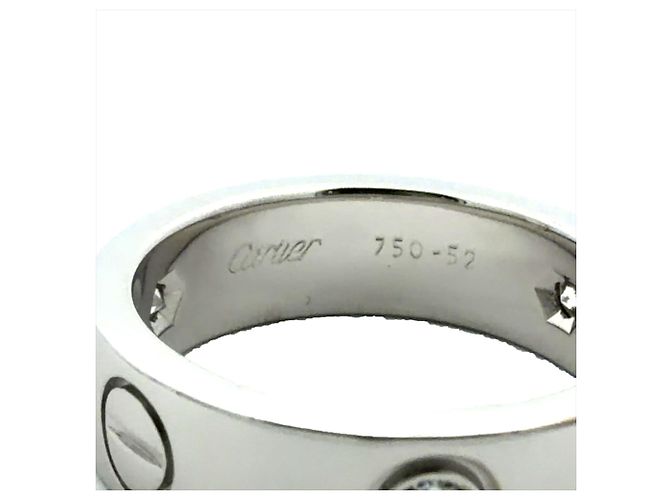 Cartier 3-Diamond Love Ring - Ansicht 6
