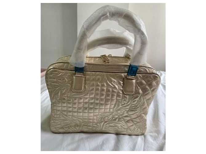 Borsa Tote Trapuntata Versace Medusa D'oro - vista 4