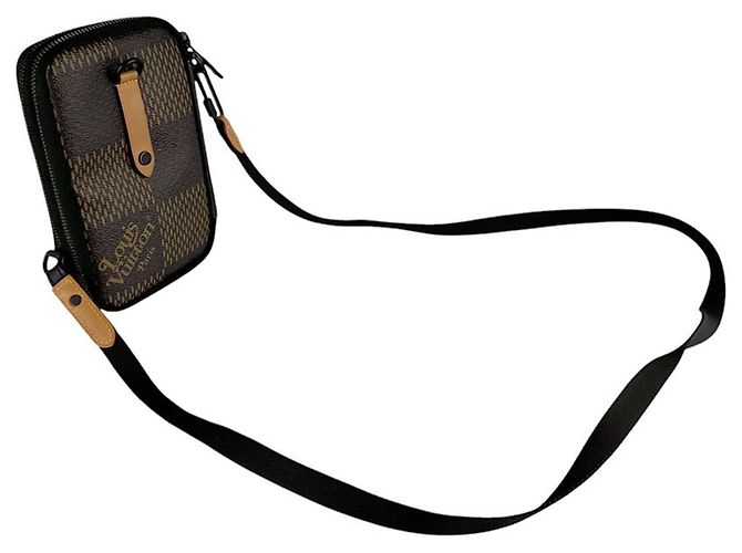 Borsa a tracolla Louis Vuitton Damier Canvas Damier ebene - vista 10