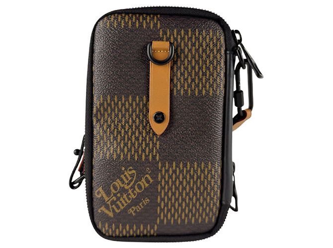 Borsa a tracolla Louis Vuitton Damier Canvas Damier ebene - vista 3