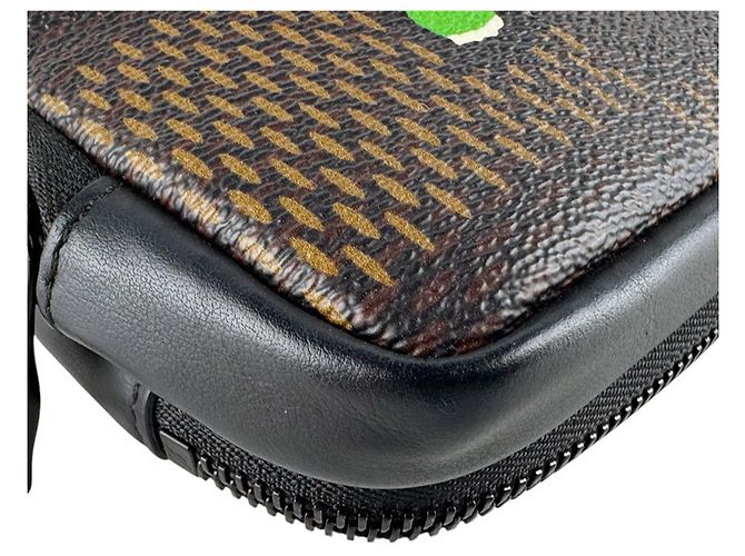 Borsa a tracolla Louis Vuitton Damier Canvas Damier ebene - vista 8