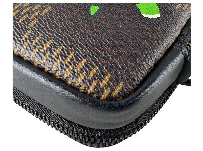 Borsa a tracolla Louis Vuitton Damier Canvas Damier ebene - vista 9
