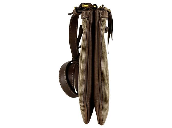 Jacquard Prada Schultertasche Braun - Ansicht 2