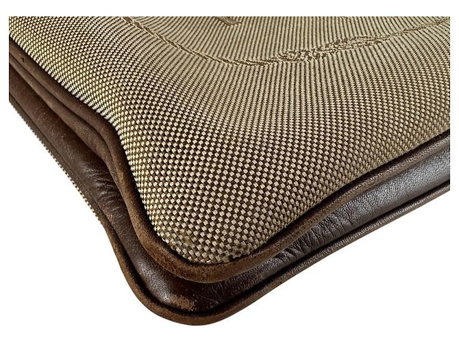 Jacquard Prada Schultertasche Braun - Ansicht 9