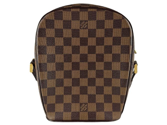 Borsa a tracolla Louis Vuitton Damier Ipanema PM Damier ebene - vista 3
