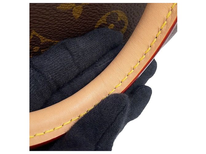 Borsa Louis Vuitton Monogram Speedy Bandoulière 20 Marrone - vista 12