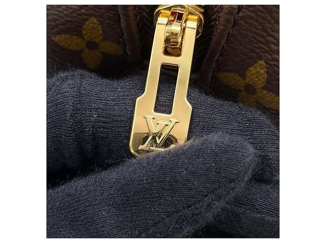 Borsa Louis Vuitton Monogram Speedy Bandoulière 20 Marrone - vista 13