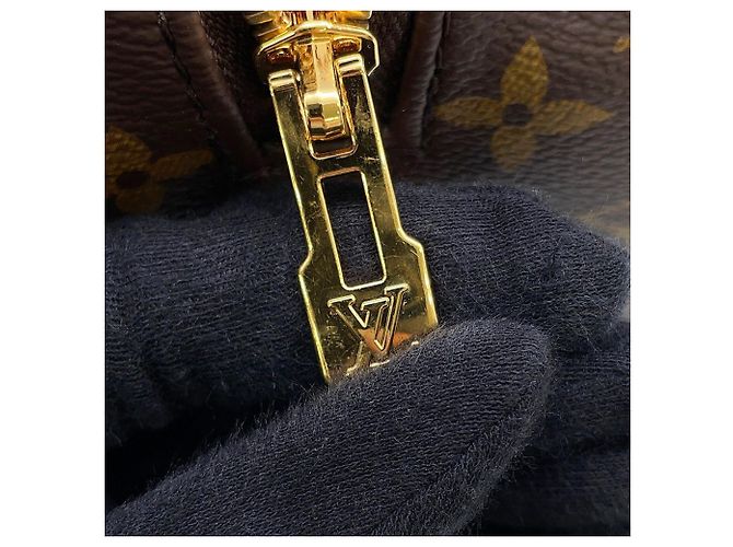 Borsa Louis Vuitton Monogram Speedy Bandoulière 20 Marrone - vista 14