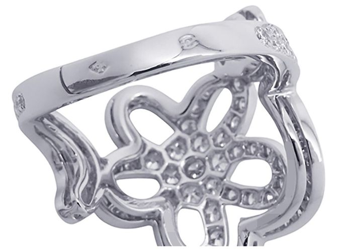 Van Cleef & Arpels 18K Weißgold Diamantring - Ansicht 10