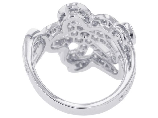 Van Cleef & Arpels 18K Weißgold Diamantring - Ansicht 3