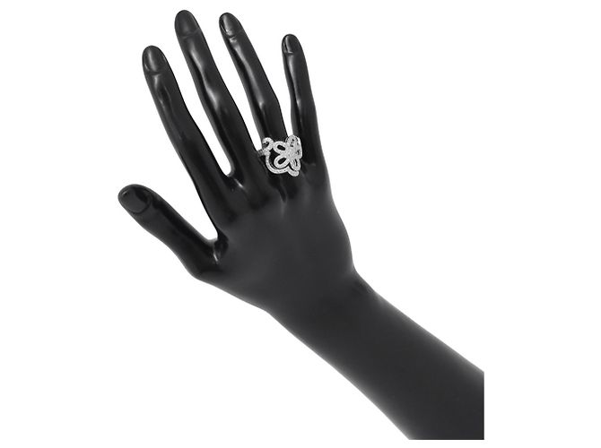 Van Cleef & Arpels 18K Weißgold Diamantring - Ansicht 4