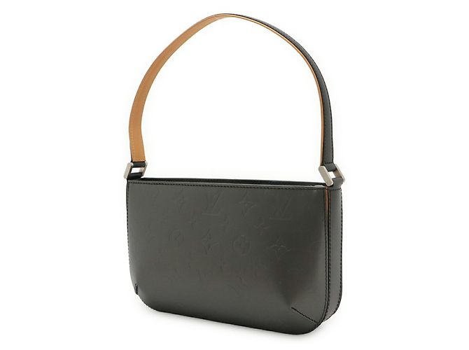 Borsa a Spalla Louis Vuitton Monogram Mat Fowler Nero - vista 3