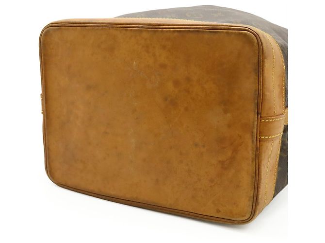 Borsa a Spalla Louis Vuitton Monogram Noe Marrone - vista 10