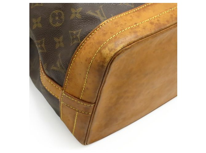 Borsa a Spalla Louis Vuitton Monogram Noe Marrone - vista 4