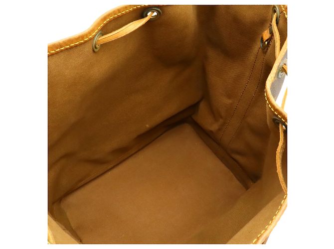 Borsa a Spalla Louis Vuitton Monogram Noe Marrone - vista 6