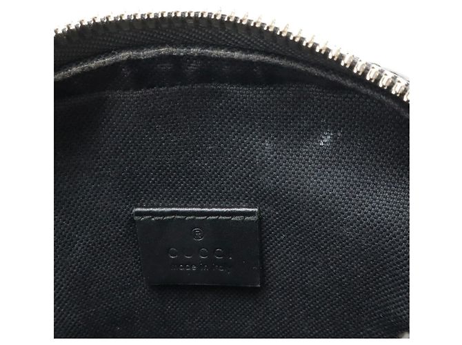 Borsa Gucci GG Supreme Web Line Nero Rosso Grigio antracite Blu navy - vista 9