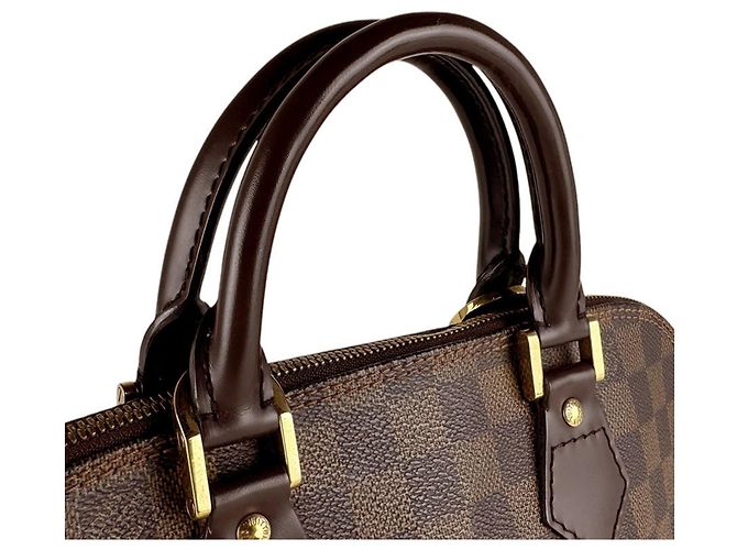 Borsa Louis Vuitton Damier Alma PM Damier ebene - vista 10