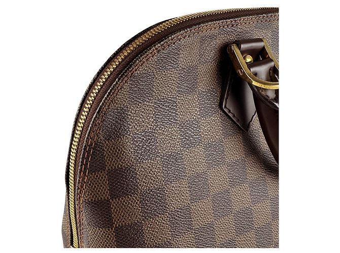 Borsa Louis Vuitton Damier Alma PM Damier ebene - vista 6