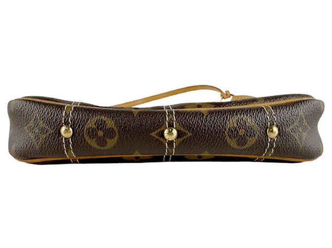 Louis Vuitton Monogram Rivete Pochette Accessoires Marrone - vista 4