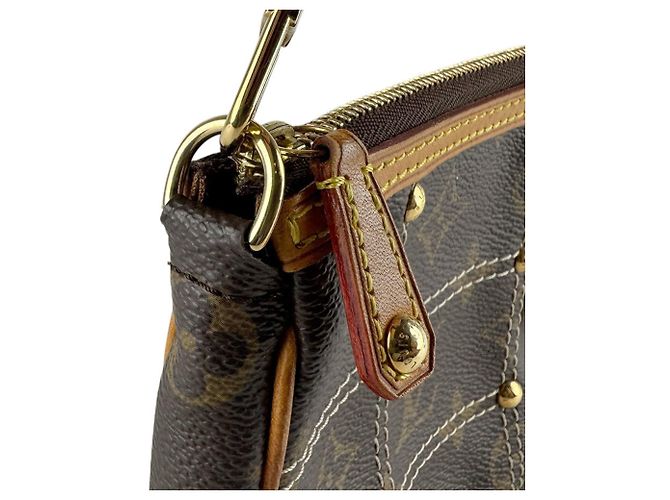 Louis Vuitton Monogram Rivete Pochette Accessoires Marrone - vista 6