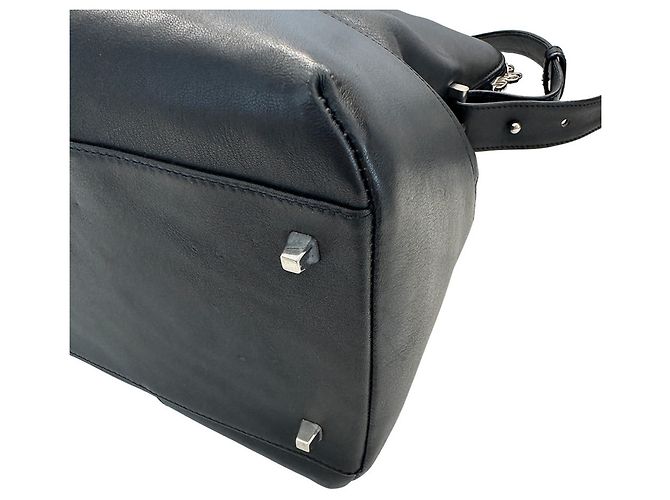 Borsa a mano Loewe in pelle nera da uomo Nero - vista 7