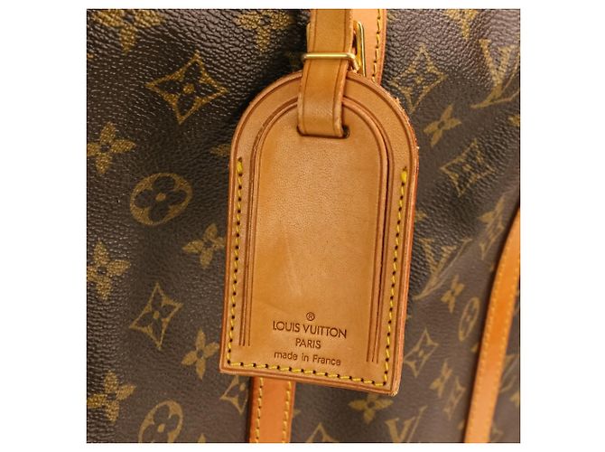Bolsa Boston Louis Vuitton Monogram Sirius 50 Marrom Monograma - vista 12