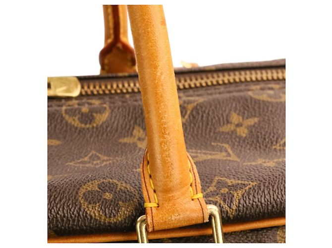 Bolsa Boston Louis Vuitton Monogram Sirius 50 Marrom Monograma - vista 16