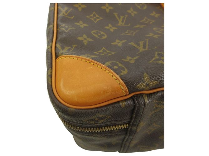 Bolsa Boston Louis Vuitton Monogram Sirius 50 Marrom Monograma - vista 18