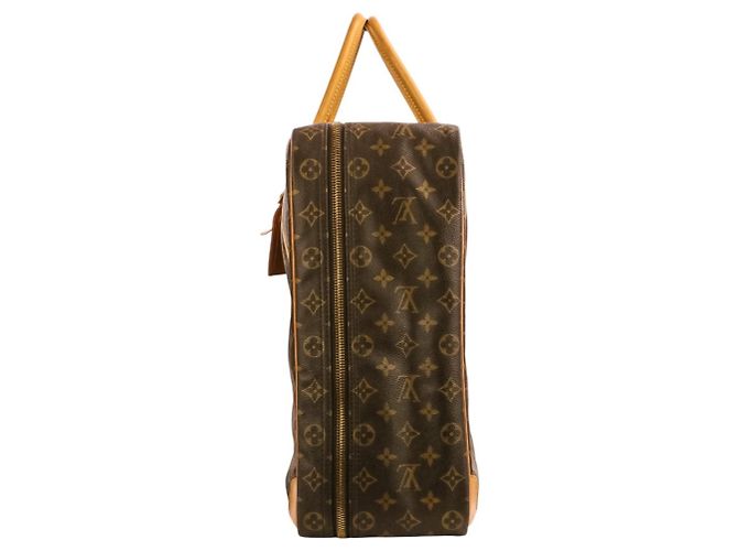 Bolsa Boston Louis Vuitton Monogram Sirius 50 Marrom Monograma - vista 3