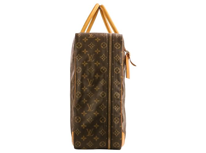 Bolsa Boston Louis Vuitton Monogram Sirius 50 Marrom Monograma - vista 5