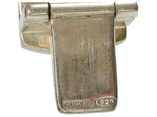 Bracciale GUCCI Vintage 925 G Logo Link Argento - vista 6