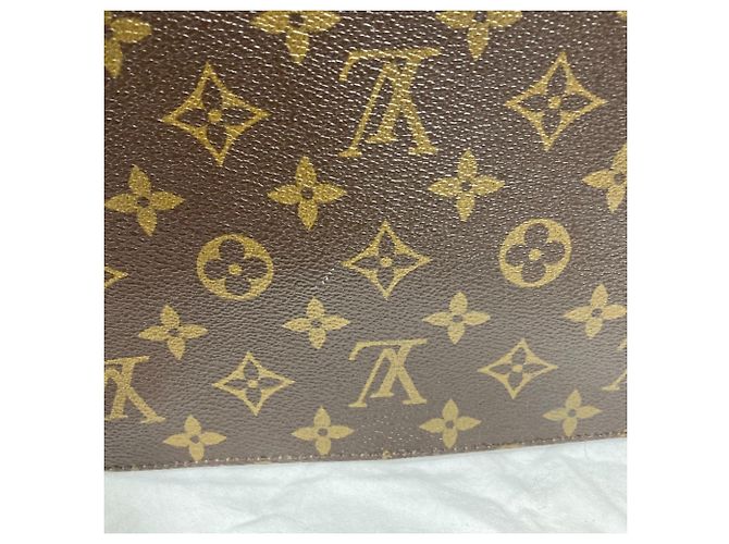 Borsa a tracolla Louis Vuitton Cartouchiere MM Monogram Marrone Monogramma - vista 11