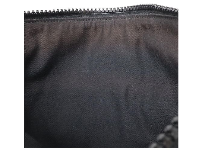 Borsa a Spalla GUCCI GG Nylon Marrone Nero - vista 9