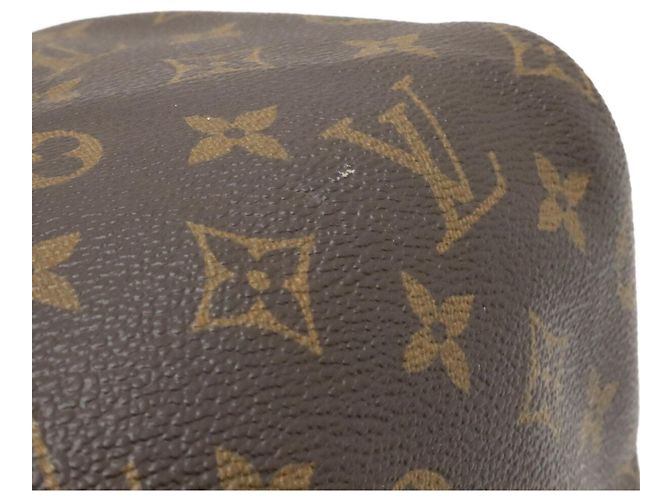 Borsa Louis Vuitton Monogram Speedy 25 Marrone - vista 4