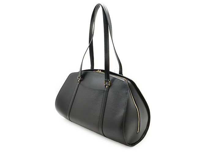 Borsa Boston Louis Vuitton Epi Solferino GM Nero - vista 3